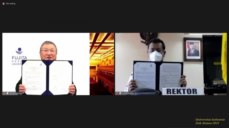 FKUI Jalin Kerja Sama dengan Fujita Health University